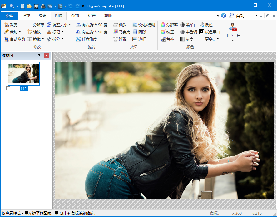 电脑截图软件 HyperSnap v9.6.0 汉化绿色破解版