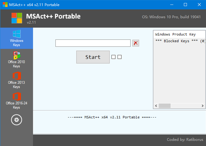 Windows和Office激活工具 MSAct++ v2.11 绿色版